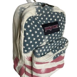 JANSPORT USA Stars and Stripes American Flag Backpack